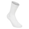 Fast Lightweight Crew Calze da corsa Unisex - bianco, grigio