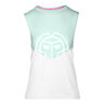Elinam Lifestyle Canottiera Donna-Mint,Crema