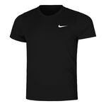 Abbigliamento Nike Nike Court Dry Victory Maglietta Uomini-Nero,Bianco
