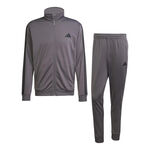 Abbigliamento adidas adidas 3Stripes Tuta Da Allenamento Uomini-Grigio Scuro