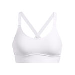Abbigliamento Under Armour Under Armour Infinity Mid 2.0 Reggiseni sportivi Donna-bianco, bianco