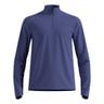 Essential Thermal Midlayer 1/2 Zip Camicia da corsa Uomini - blu, 