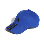 Abbigliamento adidas adidas 3Stripes Cappellino Donna-blu,nero