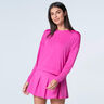 Linen Nouveau Hype Manica lunga Donna - rosa, 
