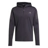 Own The Run Winter Half-Zip Camicia Da Corsa Uomini-Nero