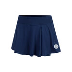 Abbigliamento BIDI BADU BIDI BADU New York 2024 Printed Wavy Gonna Donna-Blu Scuro