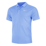 Abbigliamento da tennis Nike Nike Dri-Fit Victory Court Solid Polo Uomini - blu chiaro, bianco