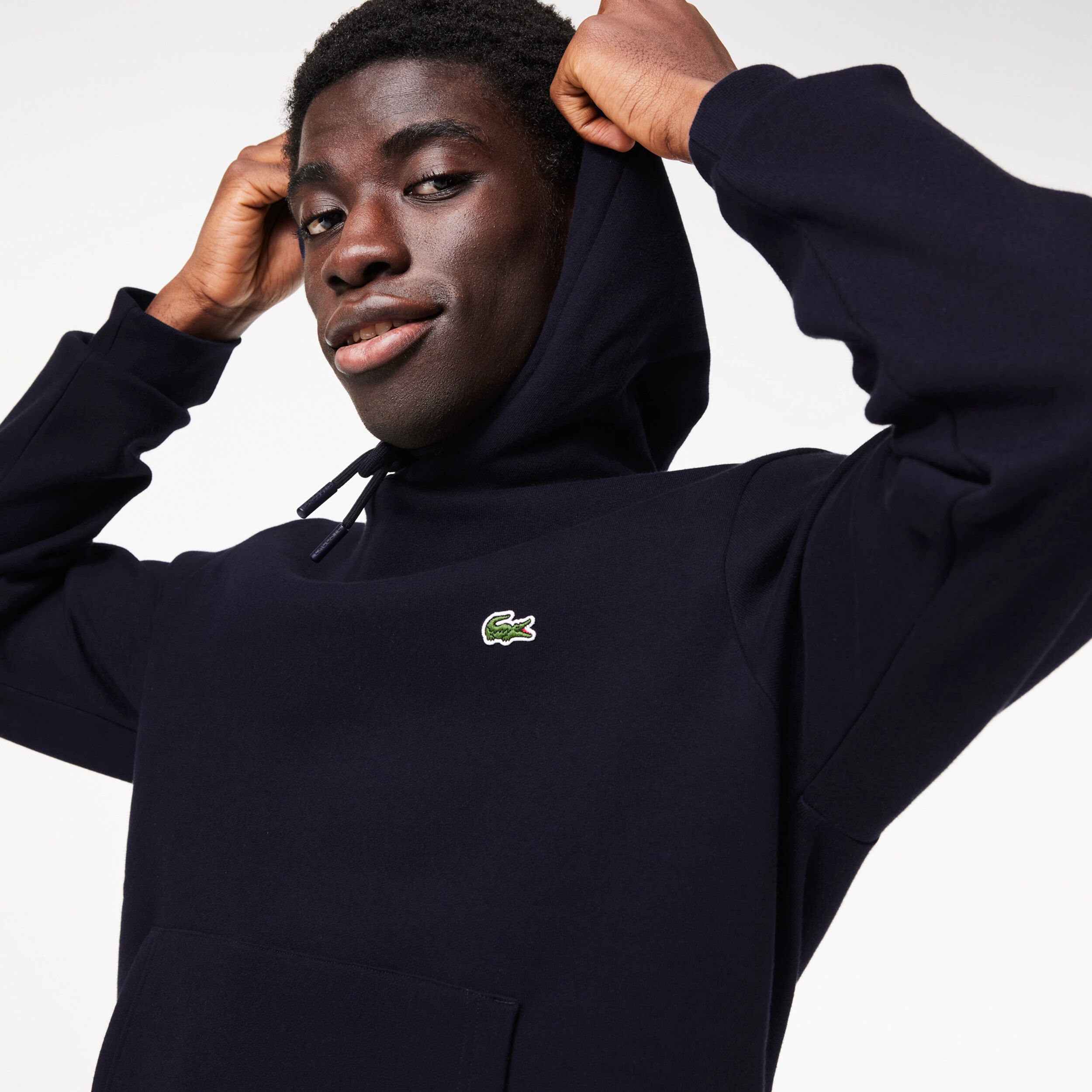 Lacoste felpa cappuccio sales