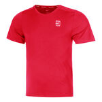 Abbigliamento da tennis Nike Nike Court Dri-Fit Advantage Maglietta Uomini-Rosso,Bianco