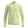 Essential Thermal Midlayer 1/2 Zip Camicia da corsa Uomini - lime, 