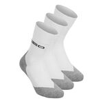 Abbigliamento NEO NEO Clima Calze da corsa Confezione da 3 Unisex-bianco