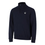 Abbigliamento Quiet Please Quiet Please Essential Troyer Felpa Uomini-blu scuro