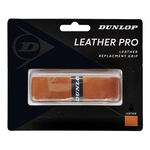 Grip Dunlop Dunlop Leather Pro Replacement Grip Confezione Da 1-Marrone