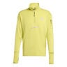 Adi365 Warm Half-Zip Camicia Da Corsa Uomini-Giallo