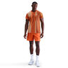 Court Victory Dri-Fit 7in Pantaloncini Uomini - arancione, bianco
