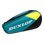 Dunlop Dunlop SX Club Borsa Per Racchetta Da 3-Nero,Turchese