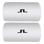 Abbigliamento JLindeberg JLindeberg Rally Polsino Anti Sudore Uomini-Bianco