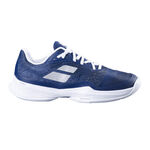 Scarpe da tennis Babolat Babolat Jet Mach 3 Scarpa Per Tutte Le Superfici Donna-Blu Scuro,Bianco