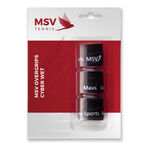 Overgrip MSV MSV Cyber Wet Confezione Da 3-Nero