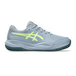 ASICS ASICS GEL-RESOLUTION X GS Scarpa per terra rossa Bambini-grigio, lime