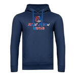 Abbigliamento BIDI BADU BIDI BADU Tajeu Lifestyle Felpa Con Cappuccio Uomini-Blu Scuro