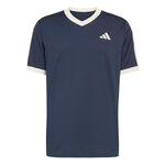 Abbigliamento da tennis adidas adidas Classics Tee Maglietta Uomini - blu scuro, beige