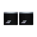 Abbigliamento Babolat Babolat Logo Polsino anti sudore Unisex - nero, bianco