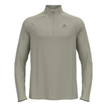 Abbigliamento Odlo Odlo Essential 1/2 Zip Manica lunga Uomini - grigio, 