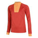 Abbigliamento Puma Puma First Mile Mid Layer Top Da Corsa Donna-Rosso