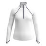 Solid Sun Protection Giacca Da Allenamento Donna-Bianco