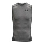 Abbigliamento Under Armour Under Armour Heatgear Armour Canottiera Uomini-Grigio Scuro,Grigio