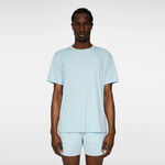 Abbigliamento JLindeberg JLindeberg Ade Maglietta Uomini-Blu Chiaro