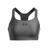 HeatGear High Reggiseni Sportivi Donna-Grigio