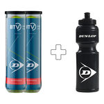 Pallina pressurizzata Dunlop Dunlop BTV 2.0 Tubo da 4 