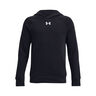 Rival Fleece Felpa Con Cappuccio Ragazzi-Nero