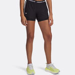 Abbigliamento Under Armour Under Armour Tech Play Up 2in1 Pantaloncino Attillato Donna-Nero