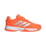 Scarpe da tennis adidas adidas  Ubersonic Scarpa per tutte le superfici Bambini-arancione, argento