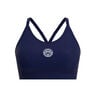Crew Low Support Strappy Reggiseni Sportivi Donna-Blu Scuro