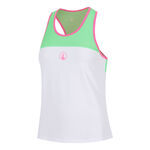 Abbigliamento Quiet Please Quiet Please Racerback Canottiera Donna - verde, rosa