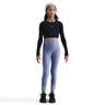 Dri-FIT One All Over Print Calzamaglia Ragazze - grigio-blu, bianco
