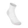 Performance Run Quarter  Calze da corsa Unisex-bianco