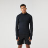 Borg Midlayer Half Zip Felpa Uomini-Nero