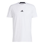 Abbigliamento adidas adidas D4T Maglietta Uomini-Bianco