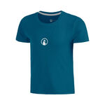 Abbigliamento Quiet Please Quiet Please Create Retriever Maglietta Ragazze-Color Petrolio,Bianco