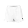 Teamline 2in1 Pantaloncino Attillato Donna-Bianco