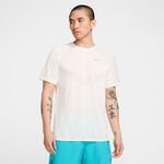 Abbigliamento Nike Nike Stride Camicia da corsa Uomini - crema, 