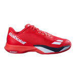 Scarpe da tennis Babolat Babolat Jet Mach 4 Scarpa per tutte le superfici Uomini - rosso, bianco