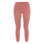 Abbigliamento Nike Nike Dri-Fit High Waisted 7/8 Calzamaglia Donna-Rosa,Nero