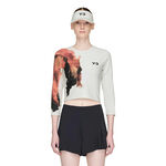 Abbigliamento adidas adidas Y-3 Crop Canottiera Donna - grigio, multicolore