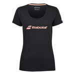 Abbigliamento Babolat Babolat Exercise Maglietta Donna - nero, 